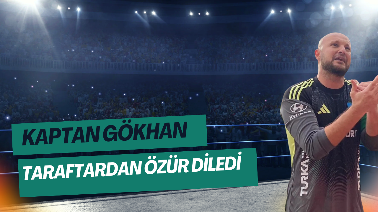 Kocaelispor’da Kaptan Gökhan Taraftardan Özür Diledi