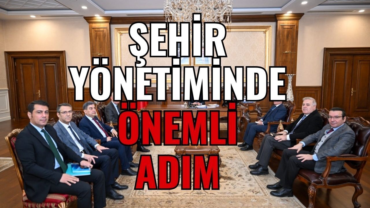 Şehir yönetiminde önemli adım: Vali Aktaş liderliğinde toplantı yapıldı