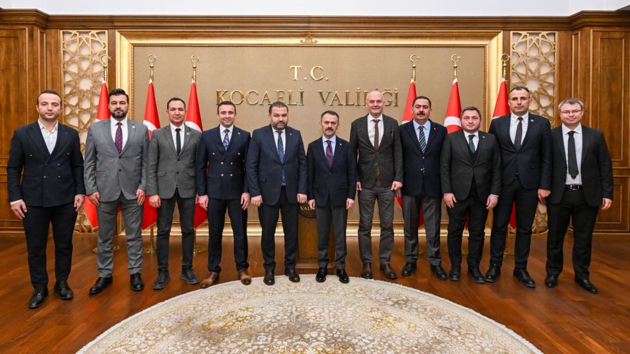 Türkiye Faal Futbol Hakem ve Gözlemciler Derneği Genel Başkanı Kahraman Minnet, Vali İlhami Aktaş’ı Ziyaret Etti