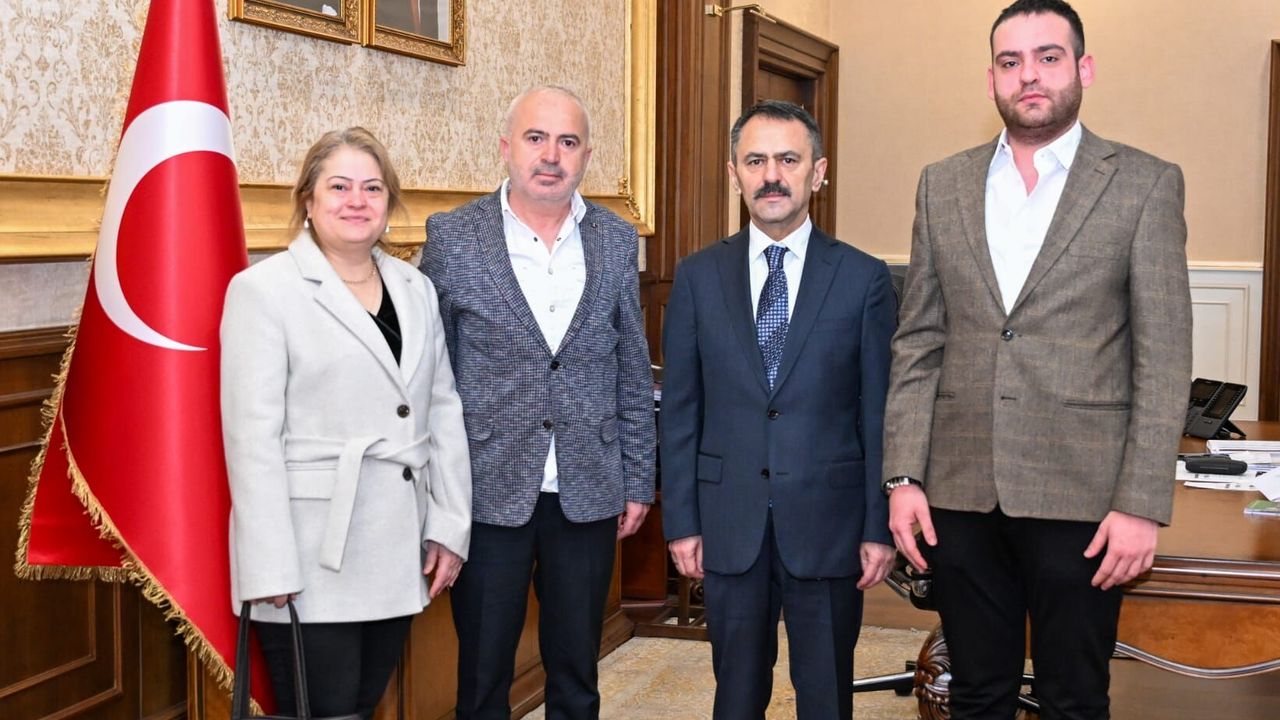 İş İnsanı Murat Yıldıztekin, Vali İlhami Aktaş’ı Ziyaret Etti