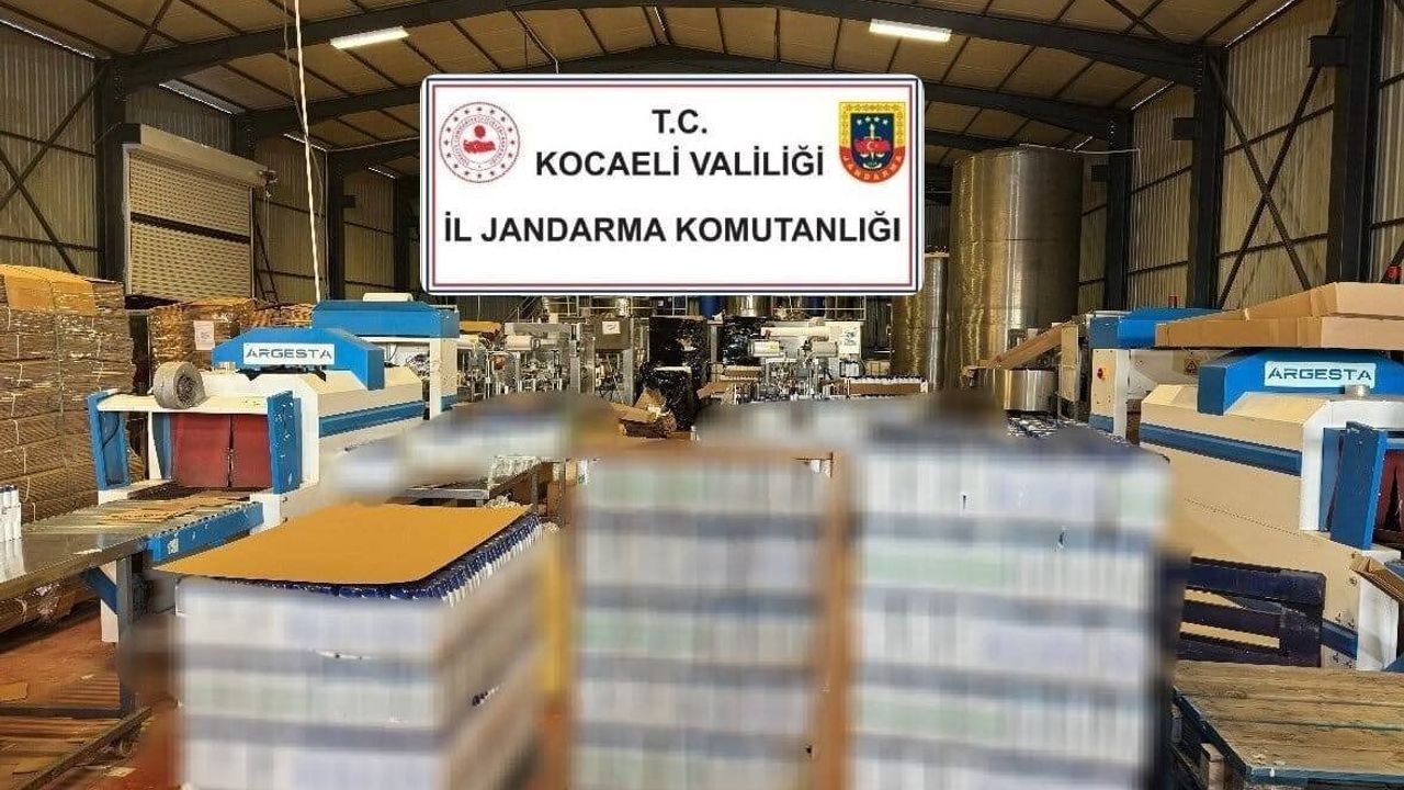Dilovası’nda Dev Sahte Şampuan Operasyonu: Piyasa Değeri 40 Milyon TL