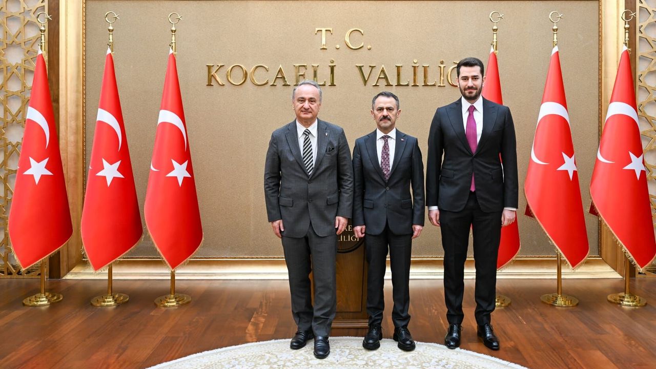 Cumhurbaşkanlığı Eğitim ve Öğretim Politikaları Kurulu Üyesi Pehlivanoğlu ve TED Kocaeli Kurucu Temsilcisi İnce, Vali Ak