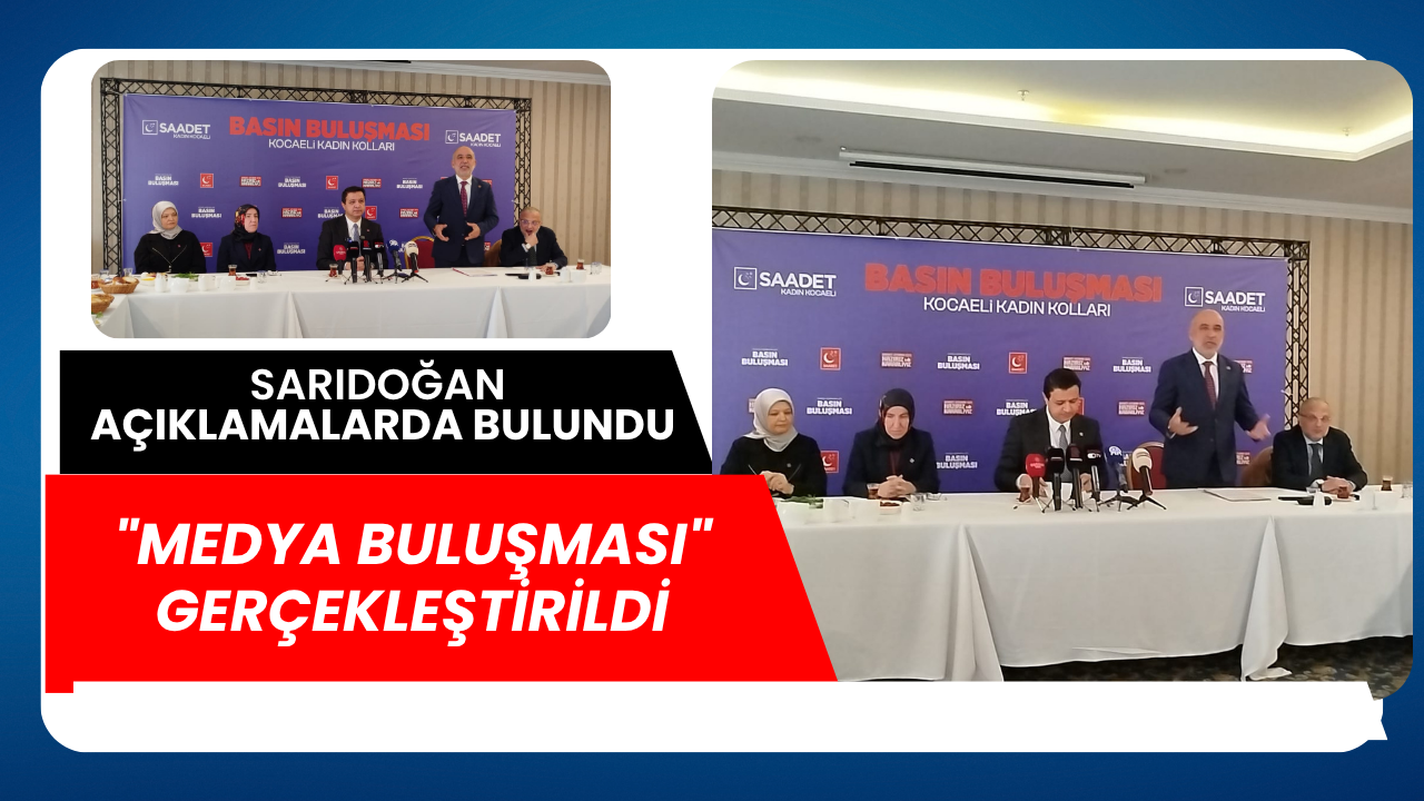 Sarıdoğan: Bir dokunuyoruz, bin ah işitiyoruz