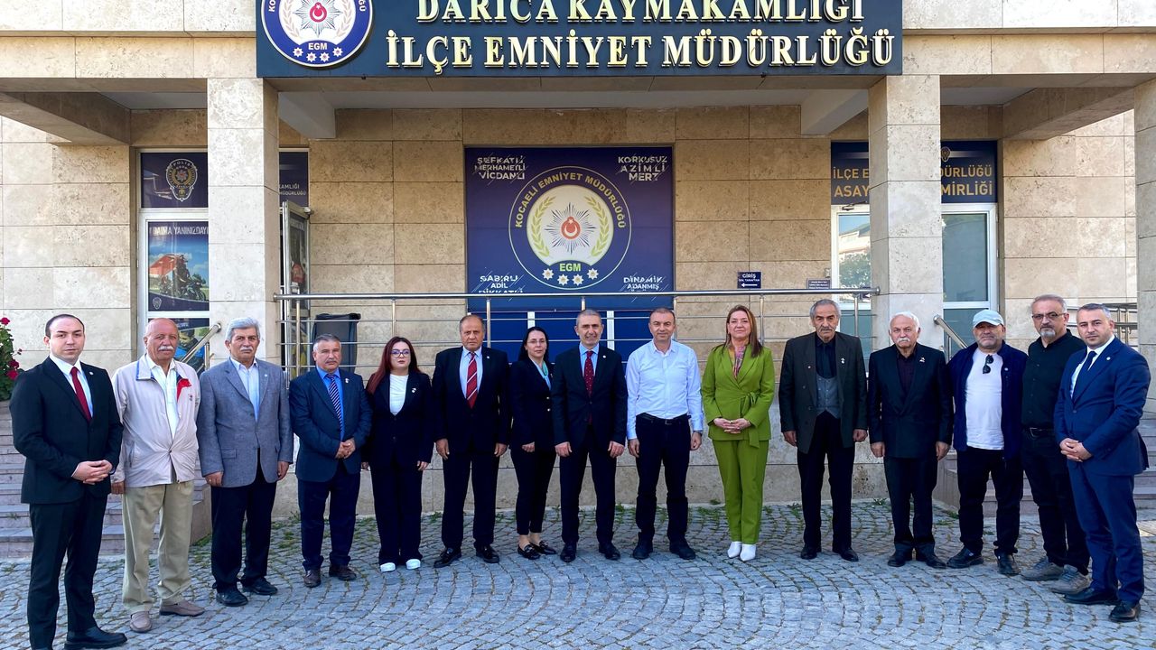 İYİ Parti Kocaeli Heyeti Darıca’da Çıkarma Yaptı: Yerel Yönetim ve Kamu Kurumlarına Ziyaret