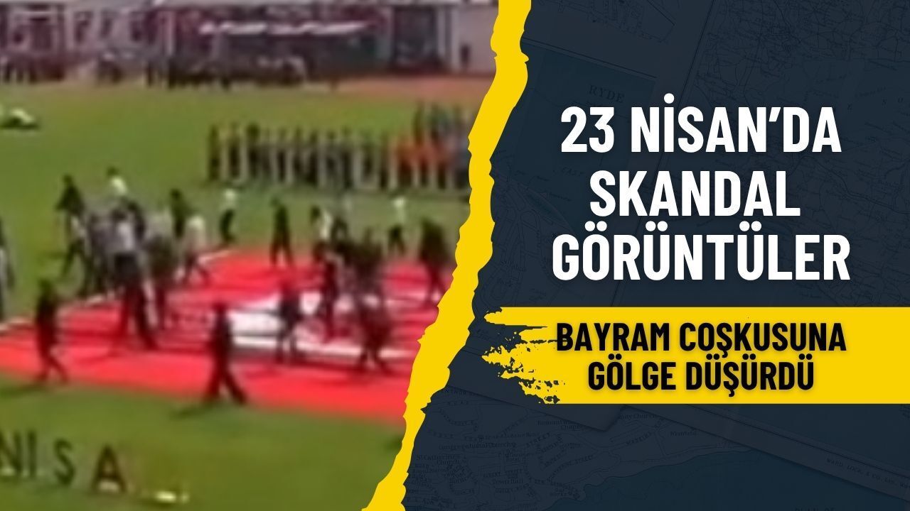 Körfez'de 23 Nisan Gösterisinde Skandal Görüntüler: Bayram Coşkusuna Gölge Düşürdü
