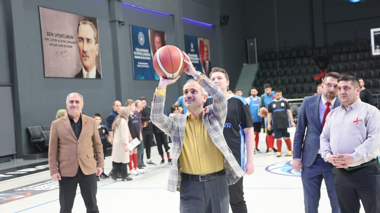 Çayırova’da Dev Buluşma: Özel Çocuklar ve Basketbolcular Potada Birleşti