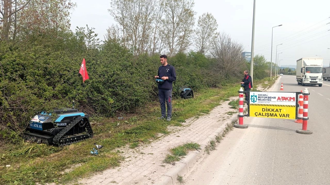 Kocaeli’nin Zorlu Arazilerine "Çalı Canavarı" Darbesi: Yollar Artık Daha Güvenli