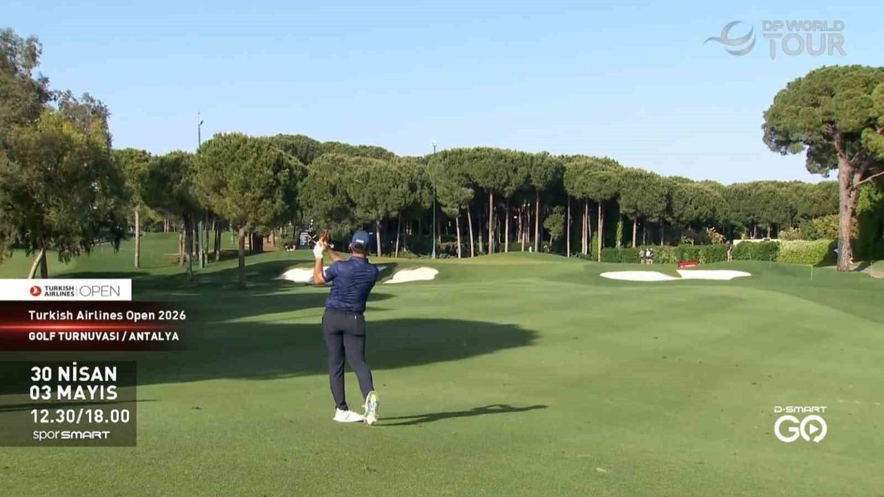 Golfün yıldızları Antalya'da