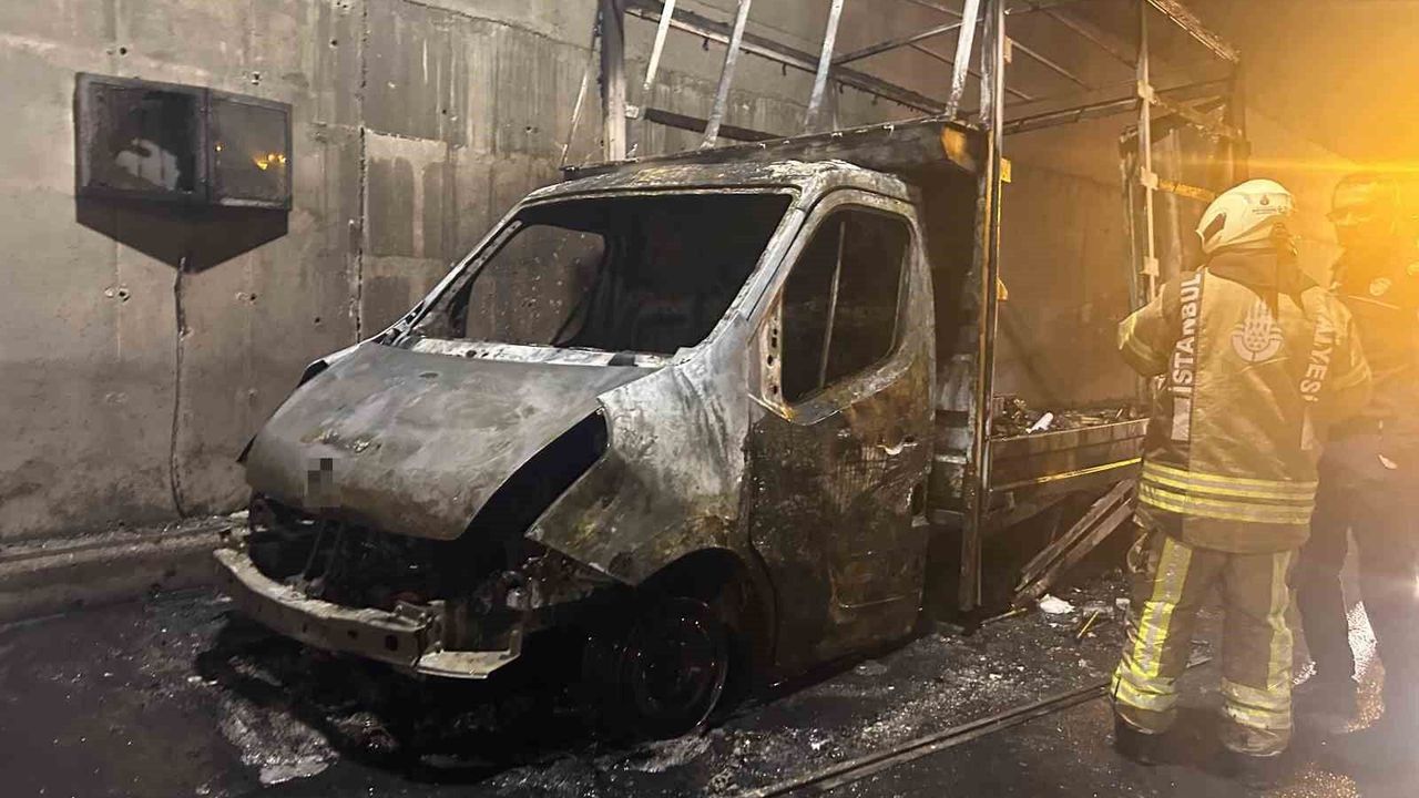 Sabiha Gökçen Havalimanı Tünelinde Korkutan Yangın