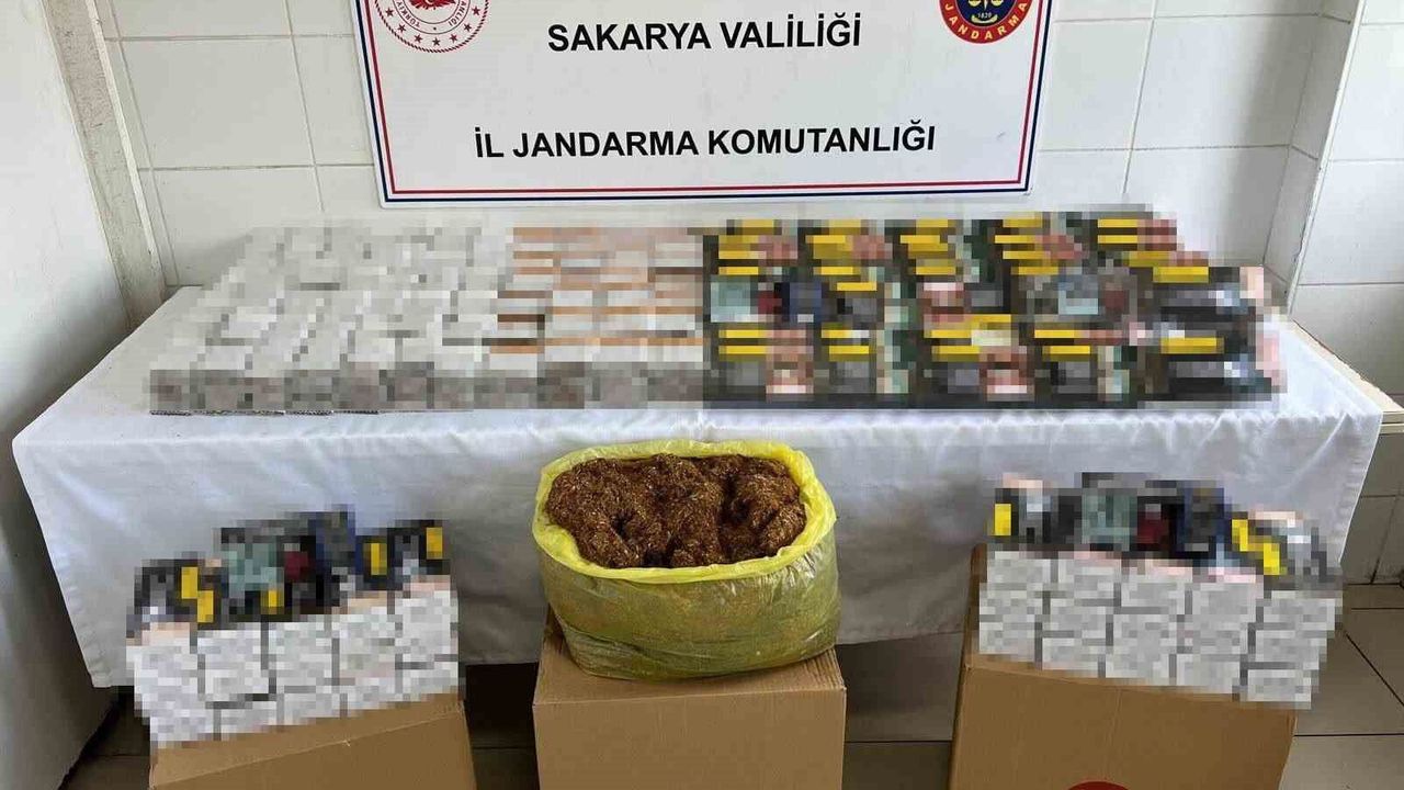 Sakarya'da jandarma kaçakçılığa geçit vermiyor: 3 ilçede 4 gözaltı