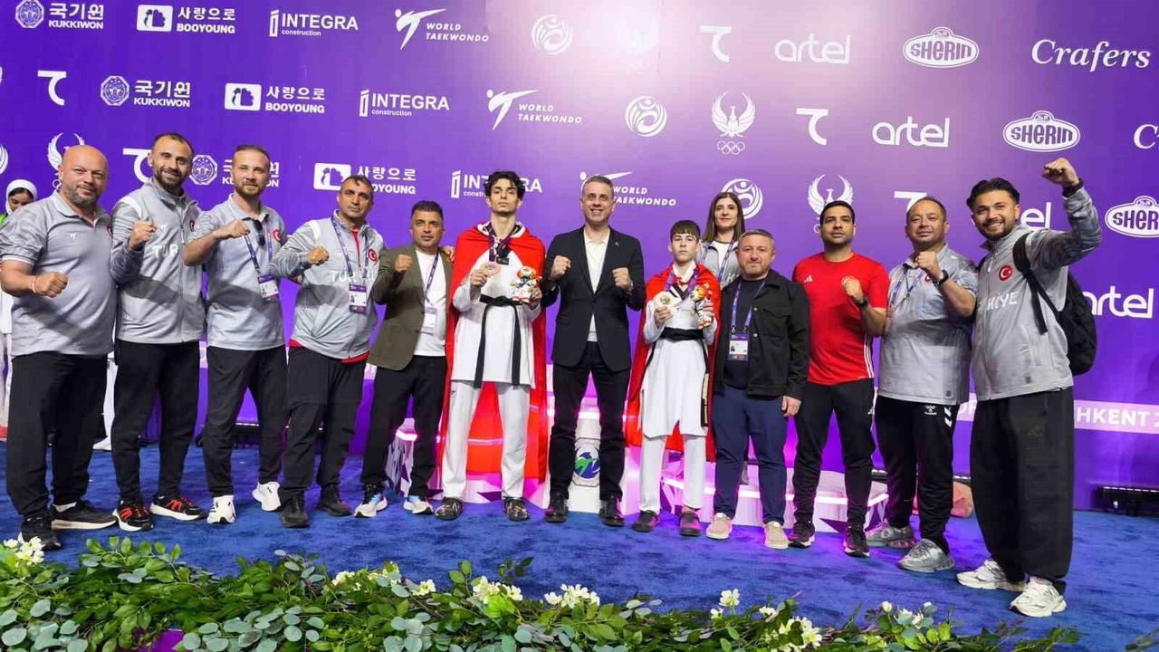 Taekwondo’da Madalya Yağmuru: Millilerimiz Dünya Üçüncüsü Oldu!