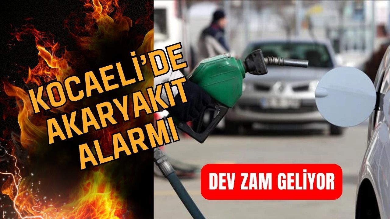 Kocaeli’de Akaryakıt Alarmı: Motorin Litre Fiyatı 77 TL’yi Aştı