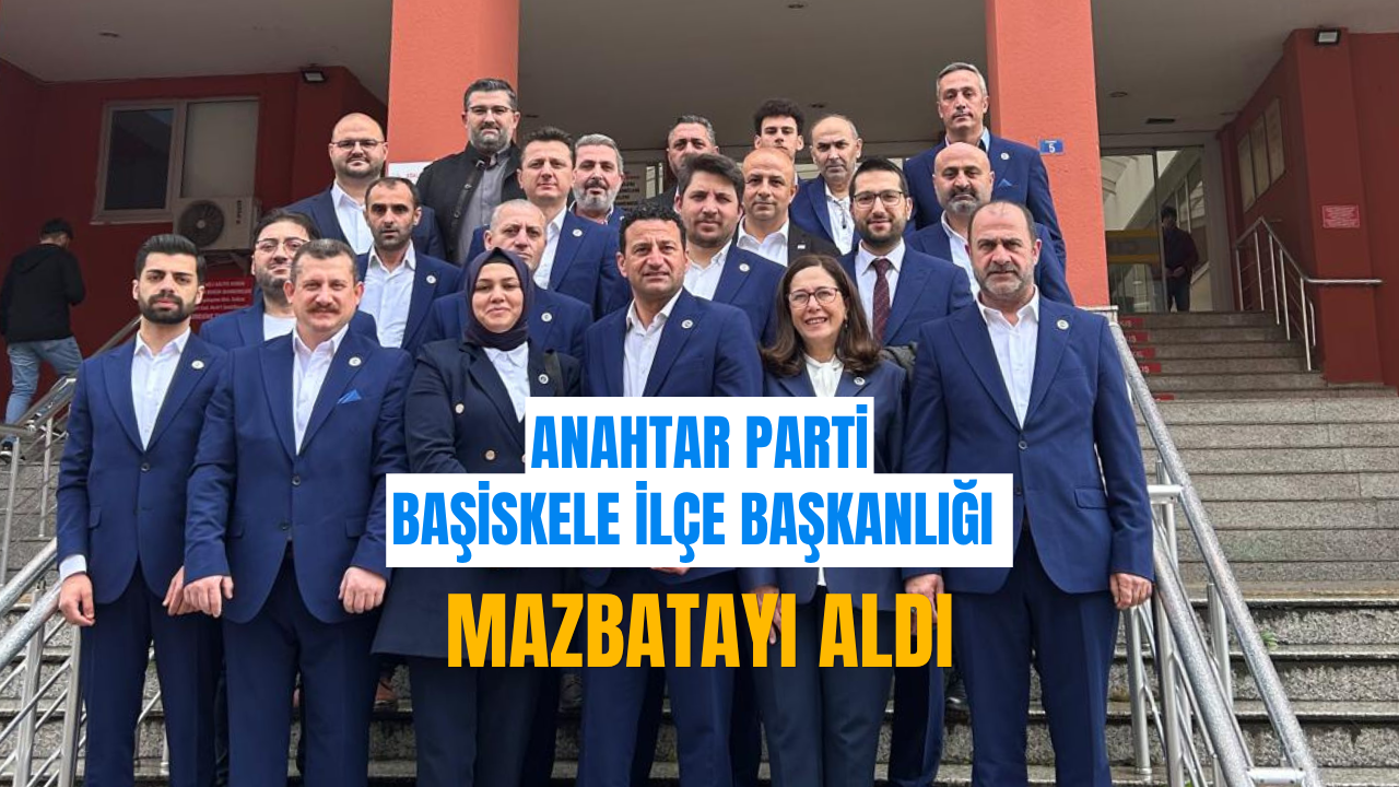 Anahtar Parti Başiskele İlçe Başkanlığı Mazbatayı Aldı