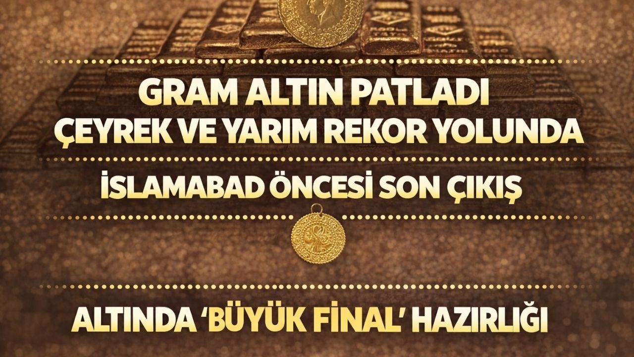 ABD-İran Ateşkesi Altını Ateşledi: Gramda Fırtına Başladı