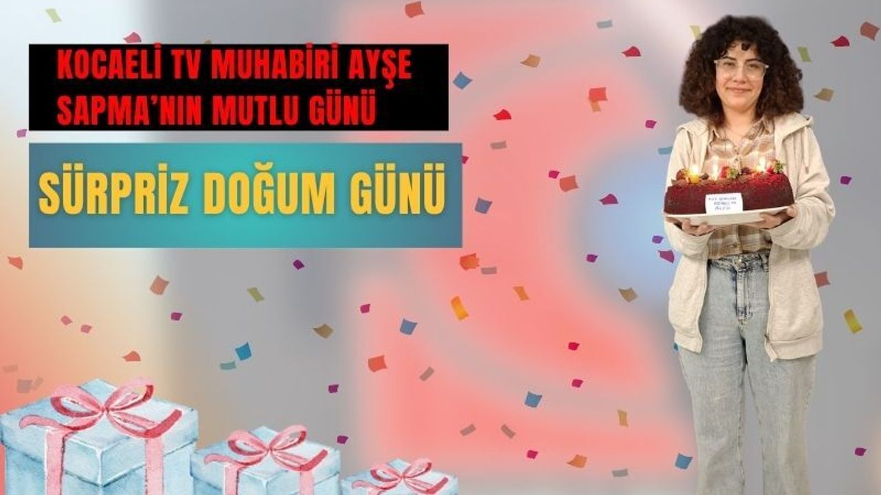 Ekibin Neşesi Ayşe Sapma'nın Doğum Günü İçin Pasta Kesildi: "İyi ki Bizimlesin!"