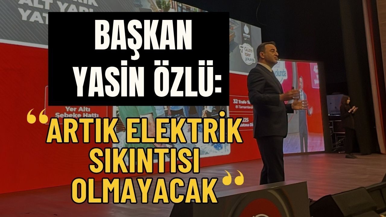 Yasin Özlü’den Başiskele’ye Enerji Müjdesi: Bu Cümleyi İlk Kez Kuruyorum