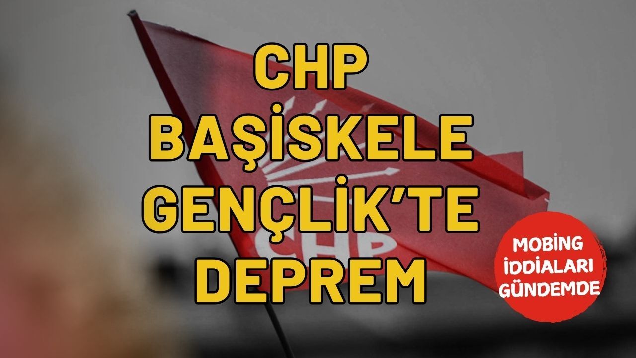 Son Dakika: CHP Başiskele Gençliğinde İstifa Depremi