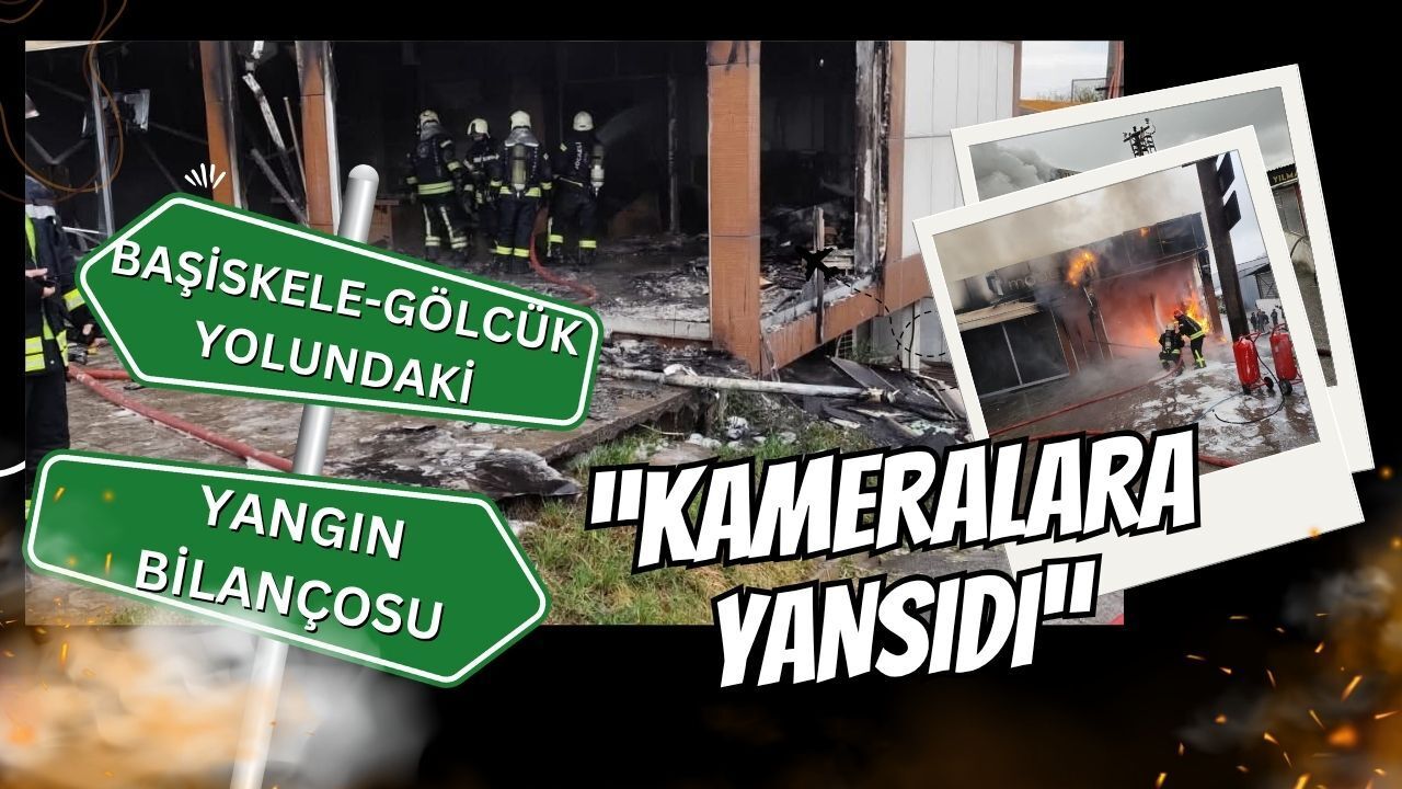 Başiskele Gölcük Yolu Üzerindeki Yangının Bilançosu Ortaya Çıktı