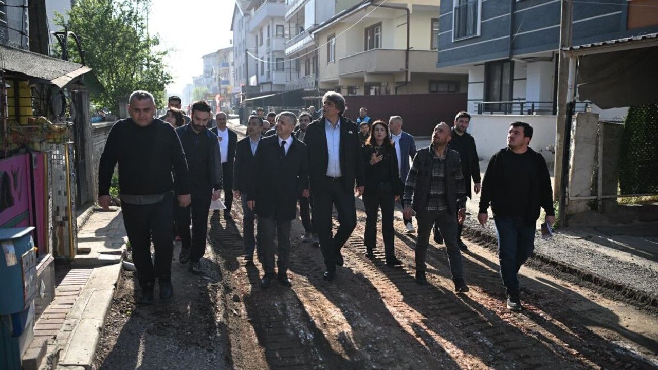 Başkan Kocaman’dan İstasyon Mahallesi’ne Yerinde İnceleme