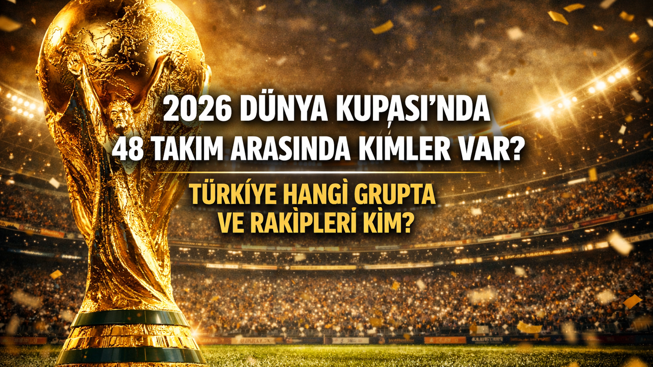 2026 Dünya Kupası'nda Türkiye Hangi Grupta Rakipleri Kim Oldu?  48 Takım Arasında Kimler Var?