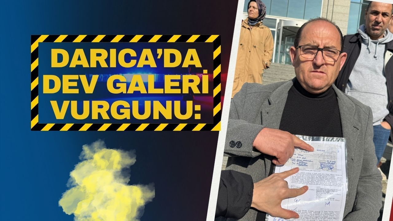 Darıca’da Galeri Vurgunu! 100’den Fazla Mağdur Gebze Adliyesi’ne Koştu