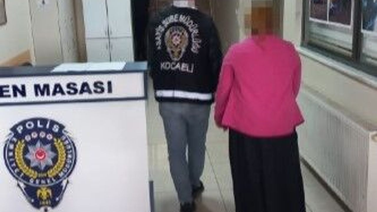 Derince’de Firari Kadın Hırsız Operasyonu