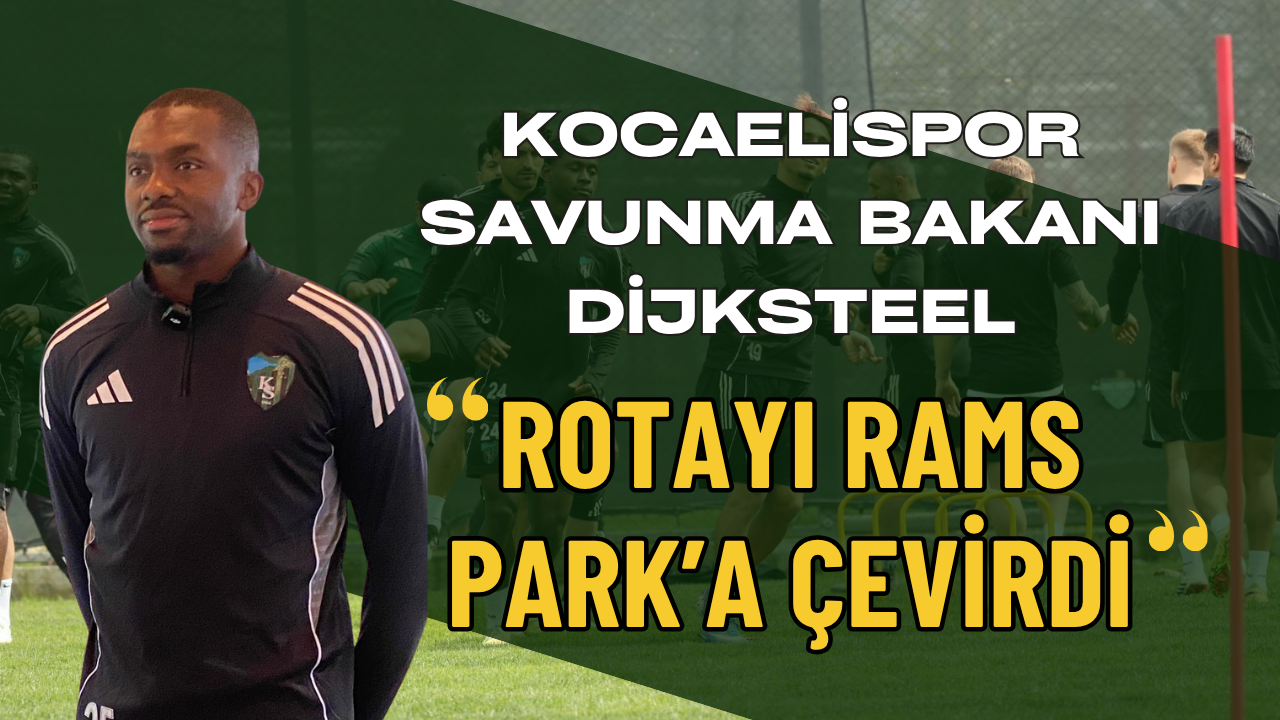 Kocaelispor’un Savunma Bakanı Konuştu: “Galatasaray Deplasmanına 3 Puan İçin Gidiyoruz”