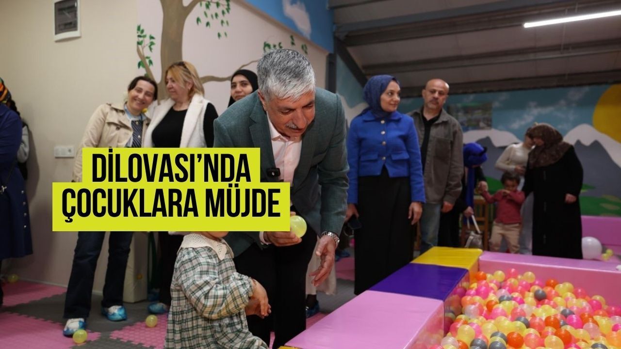 Dilovası’nda Çocuklara Müjde: Tavşancıl Çocuk Oyun Evi Kapılarını Açtı