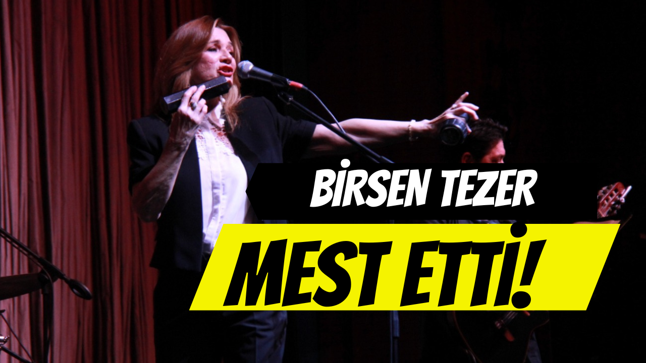 Birsen Tezer İzmit'te Unutulmaz Bir Konsere İmza Attı