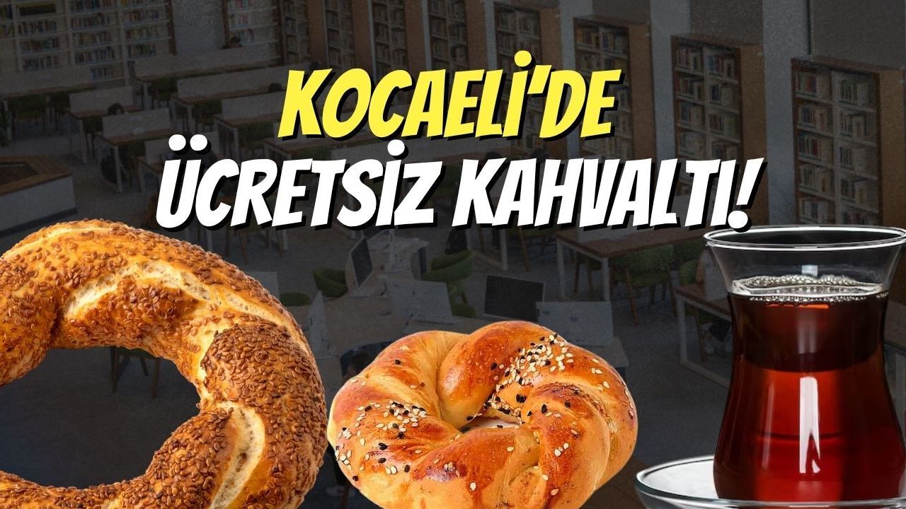 Kocaeli’de Ücretsiz Kahvaltı!