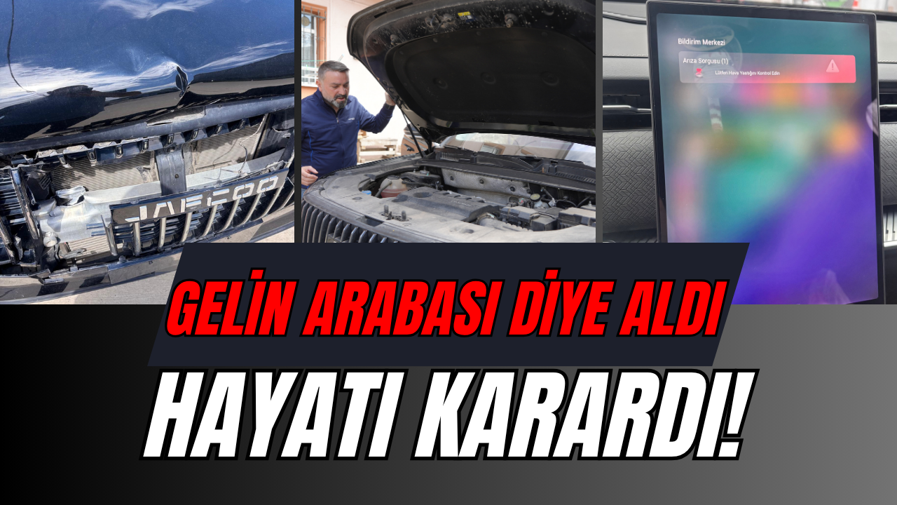 Kocaeli’de Sıfır Araç Kabusu! Düğün Arabası Diye Almıştı, Hayatı Karardı