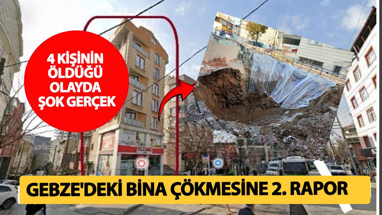 Gebze’deki Binanın Çökmesinde Gizli Sorumlu İfşa Oldu