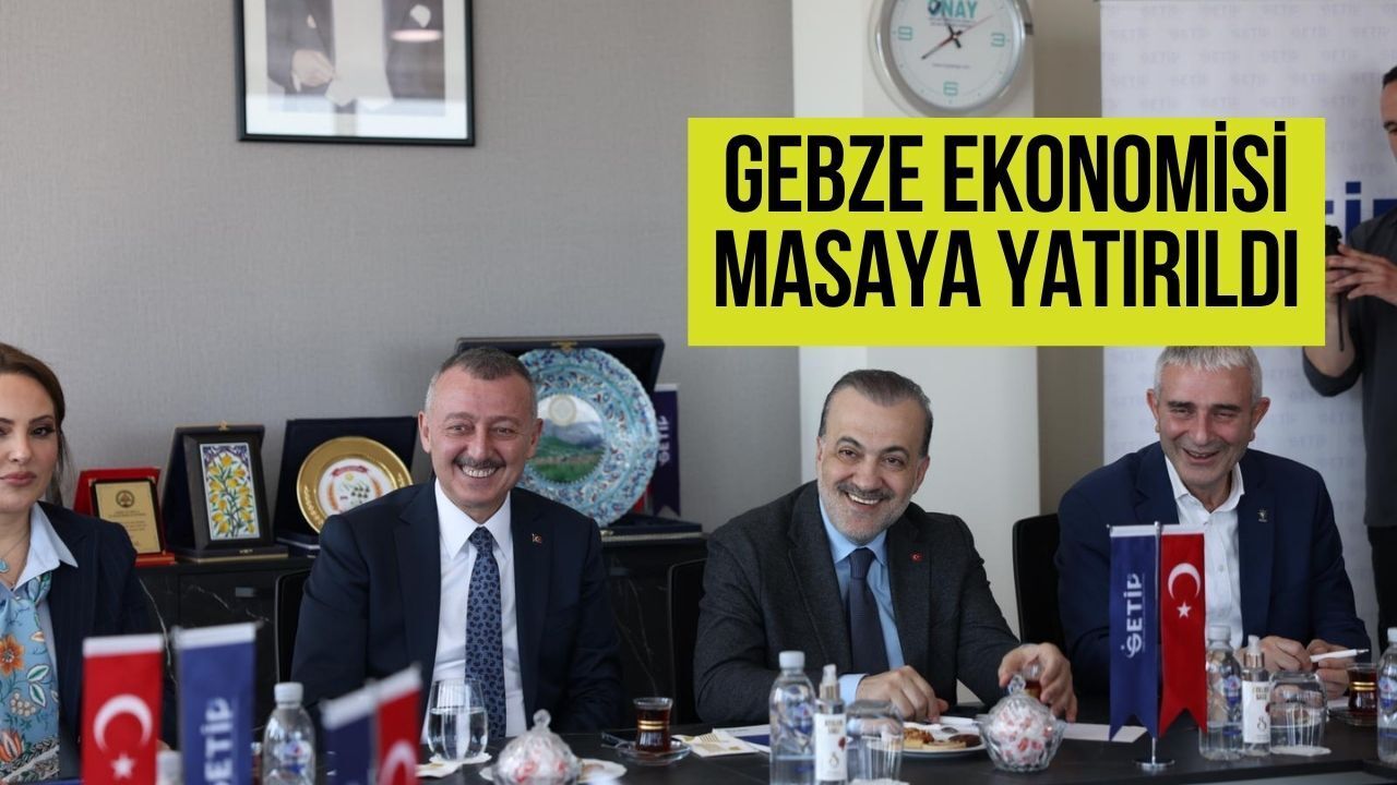 Gebze Ekonomisi Masaya Yatırıldı: Büyükakın ve Talus İş Dünyasıyla Buluştu!