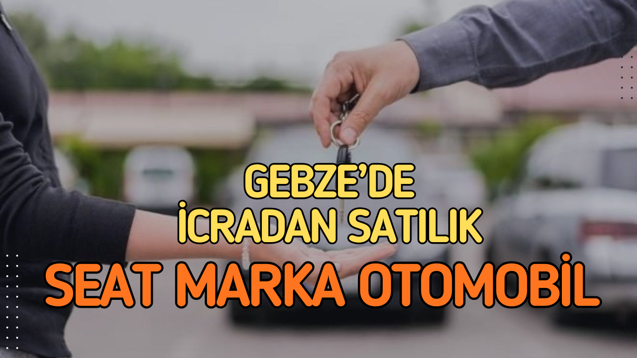Gebze'de SEAT Marka Otomobil İcradan Satılık