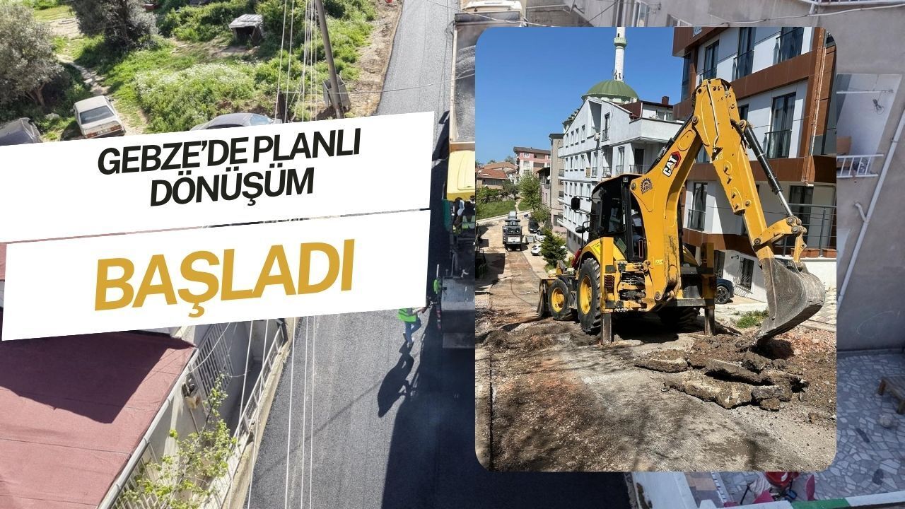 Gebze’de Planlı Dönüşüm: Deforme Olan Yollar Asfalt Yama ile Yenileniyor
