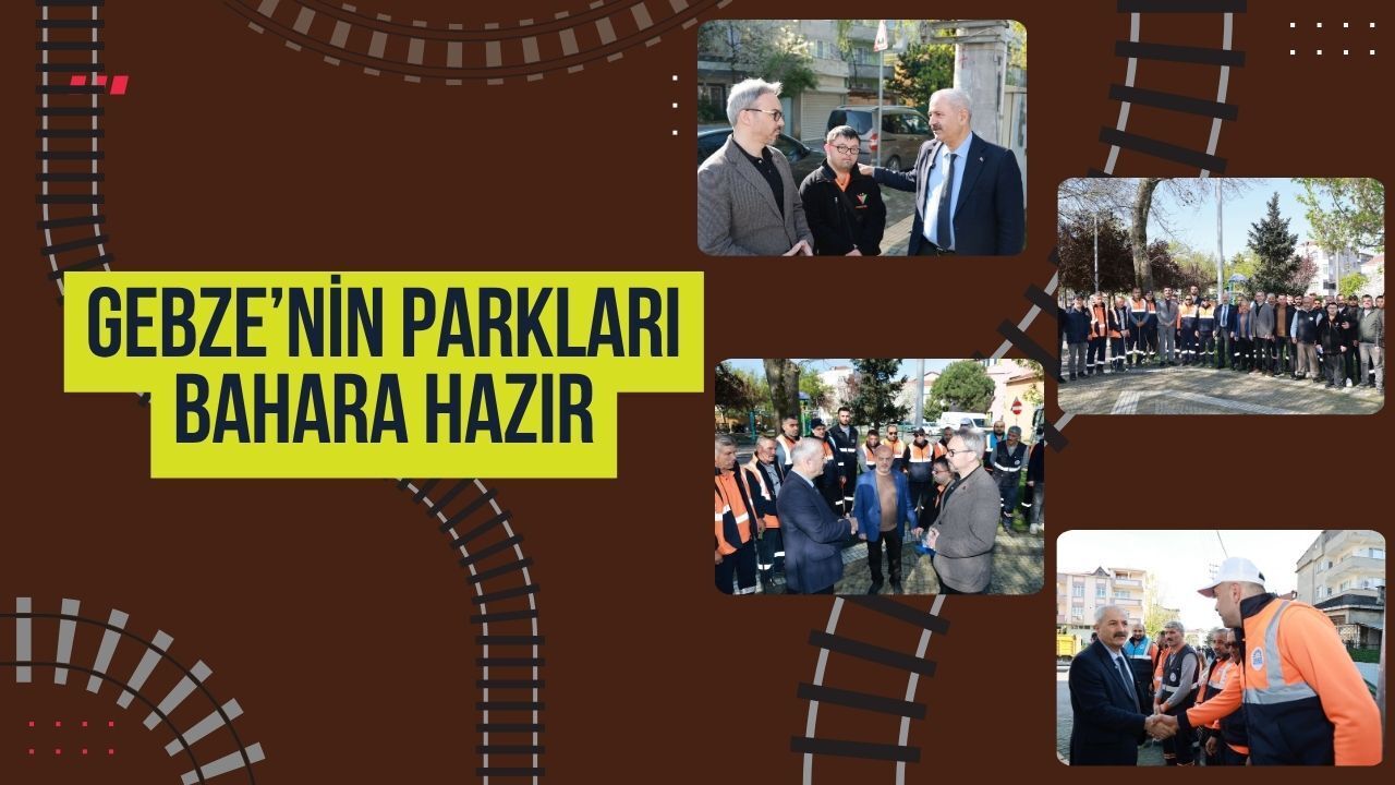 Gebze’nin Parkları Bahara Hazır! Arapçeşme Mahallesi’nde Hummalı Çalışma