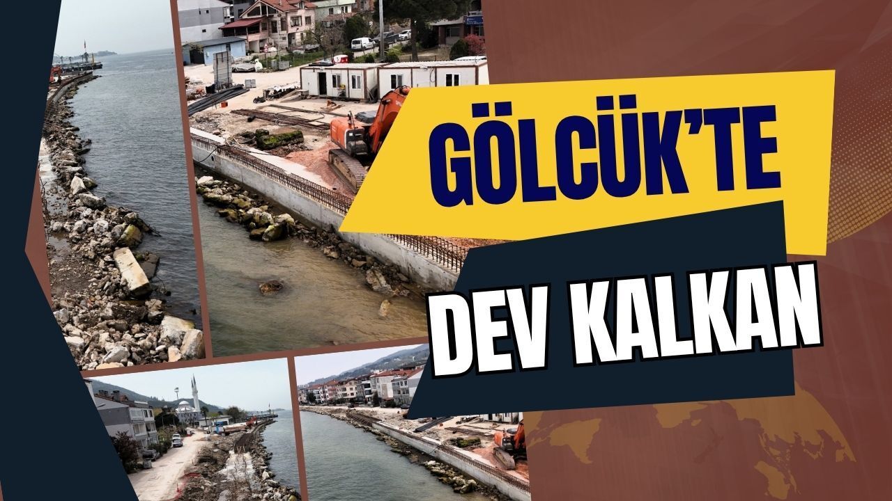 Gölcük’te Dev Yatırım: 550 Metrelik Set Ulaşlı’yı Korumaya Alıyor