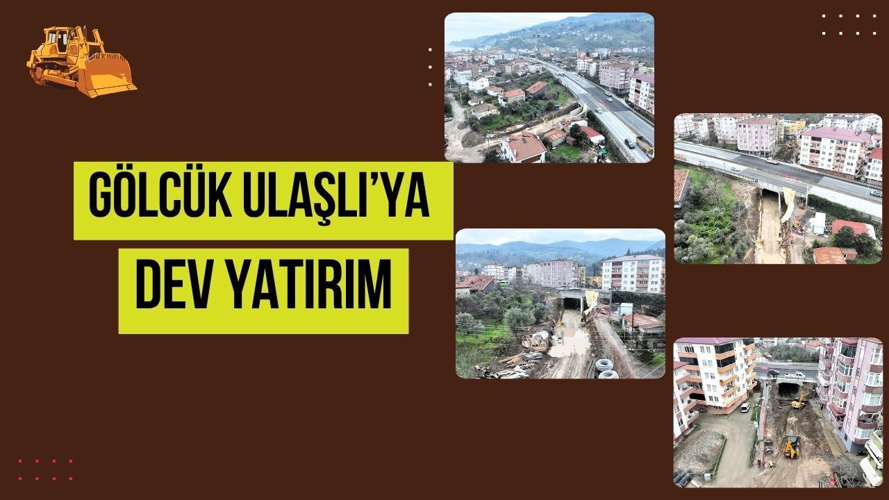 Gölcük Ulaşlı’ya Dev Yatırım: D-130’un Altından Güvenli Geçiş Geliyor