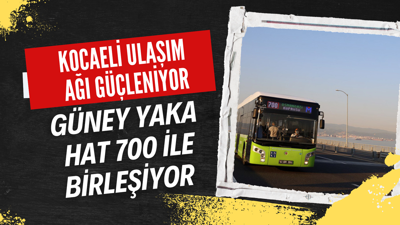 Kocaeli’nin Ulaşım Ağı Güçleniyor: 700 Hattı Güncel Saatleri ve Durak Listesi