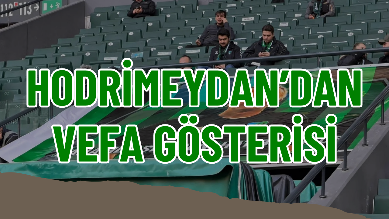 Körfez Yasta, Tribünler Vefada: Cem Özer Başakşehir Maçında Unutulmadı!