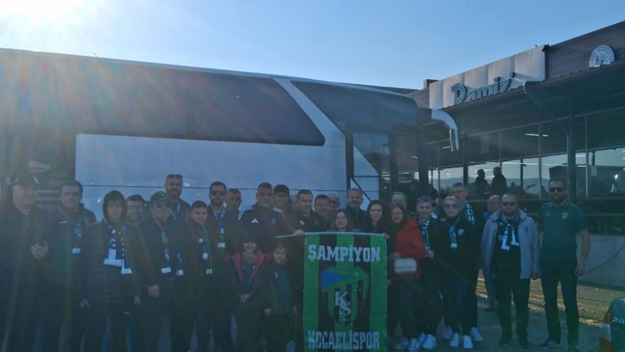 Kocaelispor Taraftarı Ankara Yolunda