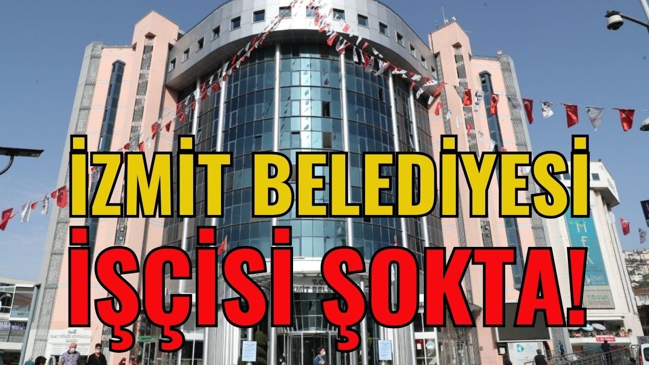 İzmit Belediyesi’nde Zam Krizi: Masadan Uzlaşma Değil Arabulucu Çıktı