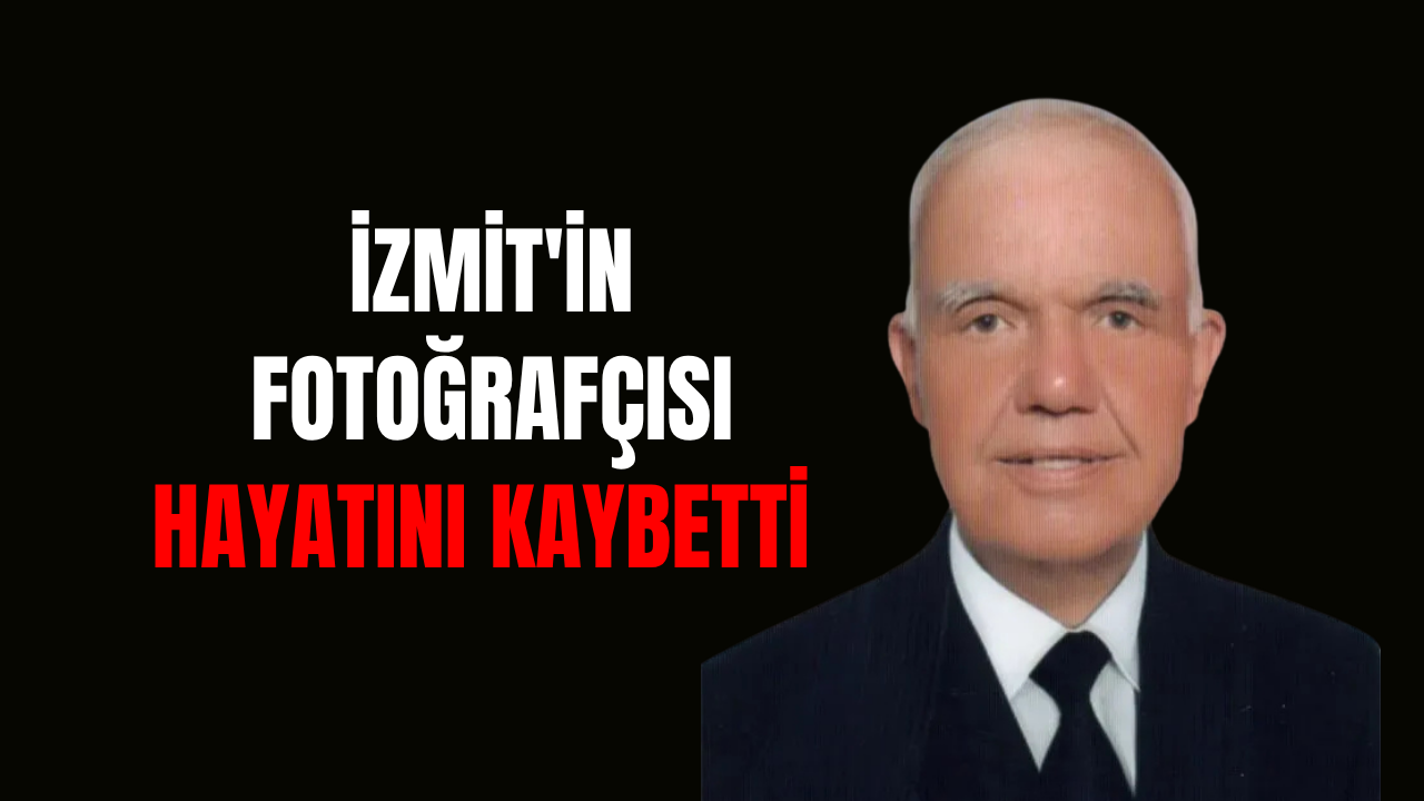 İzmit'in Fotoğrafçısı Hayatını Kaybetti
