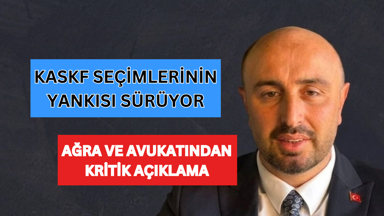 KASKF Seçimlerinin Yankıları Sürüyor: Mevlüt Ağra ve Avukatından Kritik Açıklama
