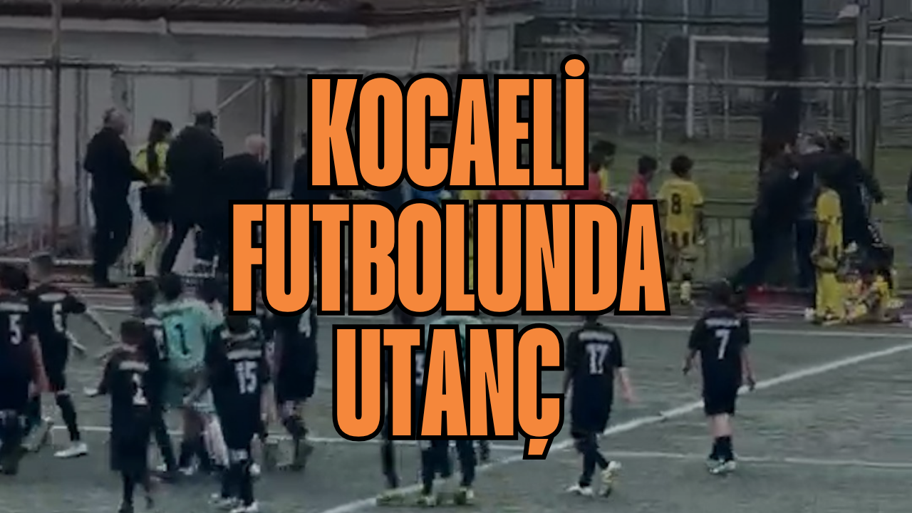 Derince’de U11 Maçında Rezalet! Kadın Hakeme Sahada Saldırı Girişimi