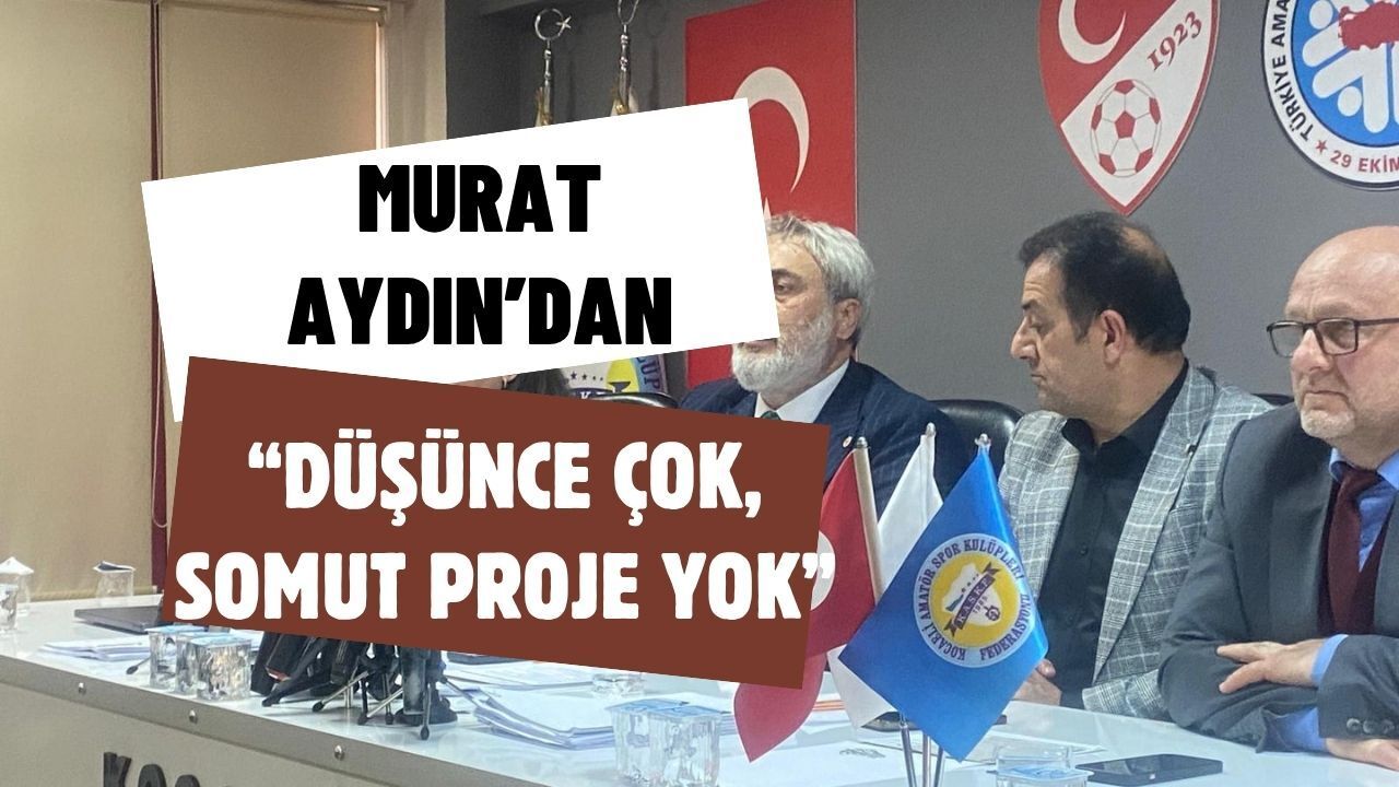 Kocaeli’de Spor Tesisleri Bilmecesi: "Düşünce Çok, Somut Proje Yok!"
