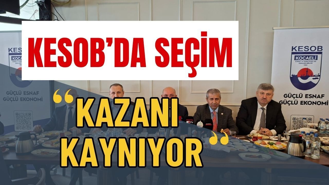 KESOB’da Seçim Kazan Kaynıyor! Kadir Durmuş’tan Oda Başkanlarıyla Gövde Gösterisi