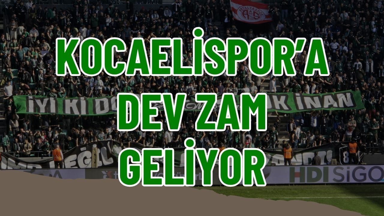 Kocaelispor’da Üyelik Ücretlerine Dev Zam: Giriş Ücreti 10 Katına Çıkıyor!