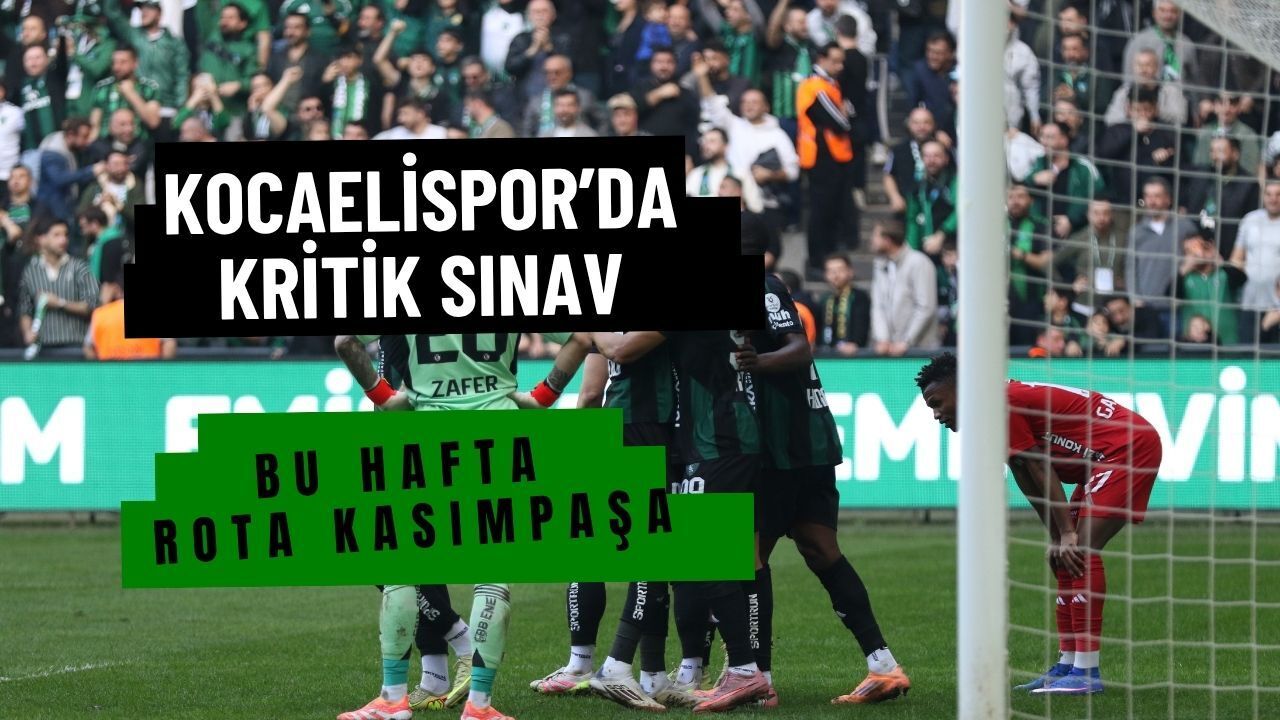 32. Hafta Ateşi: Kocaelispor Kasımpaşa Deplasmanına Hazırlanıyor