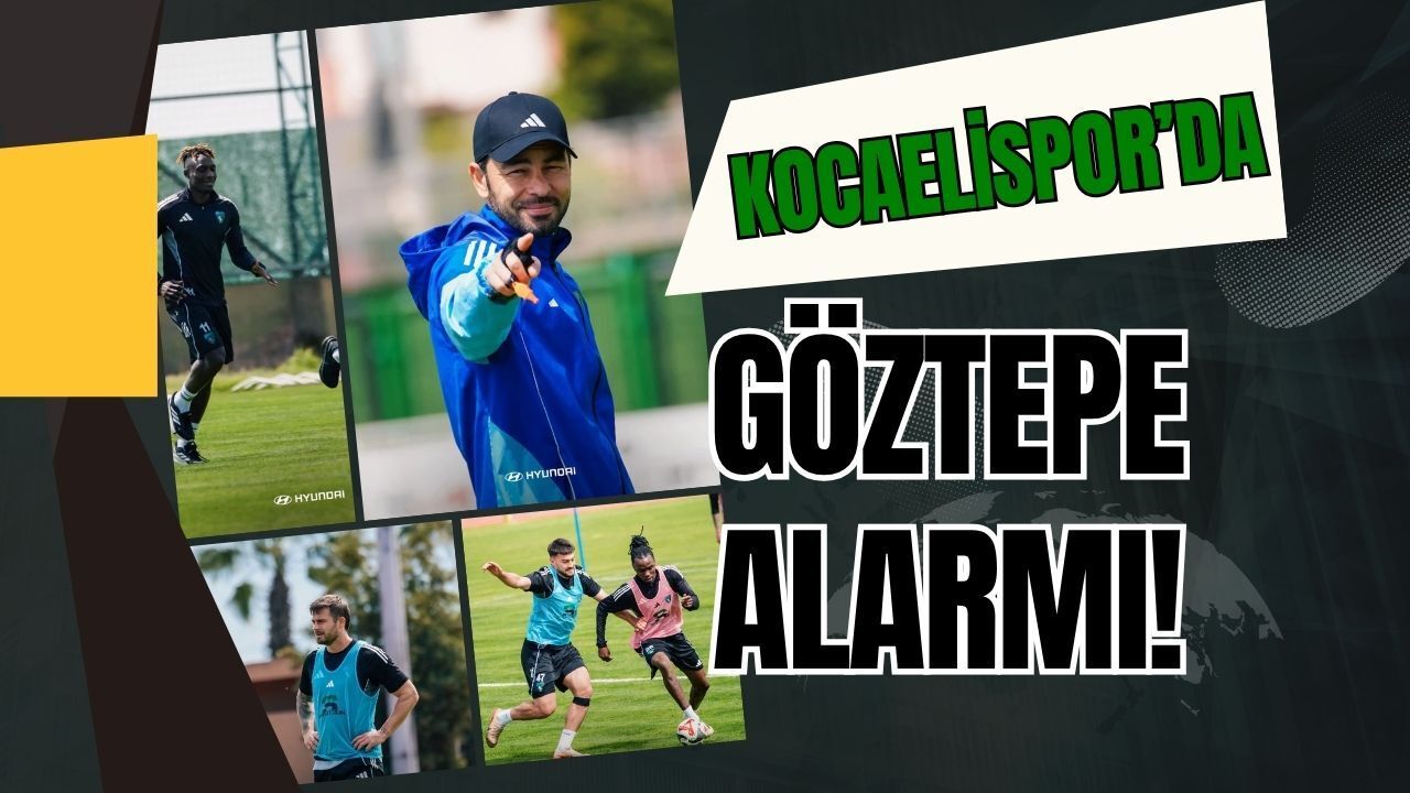 Kocaelispor’da Selçuk İnan Düğmeye Bastı: Göztepe Hazırlıkları Bugün Başladı